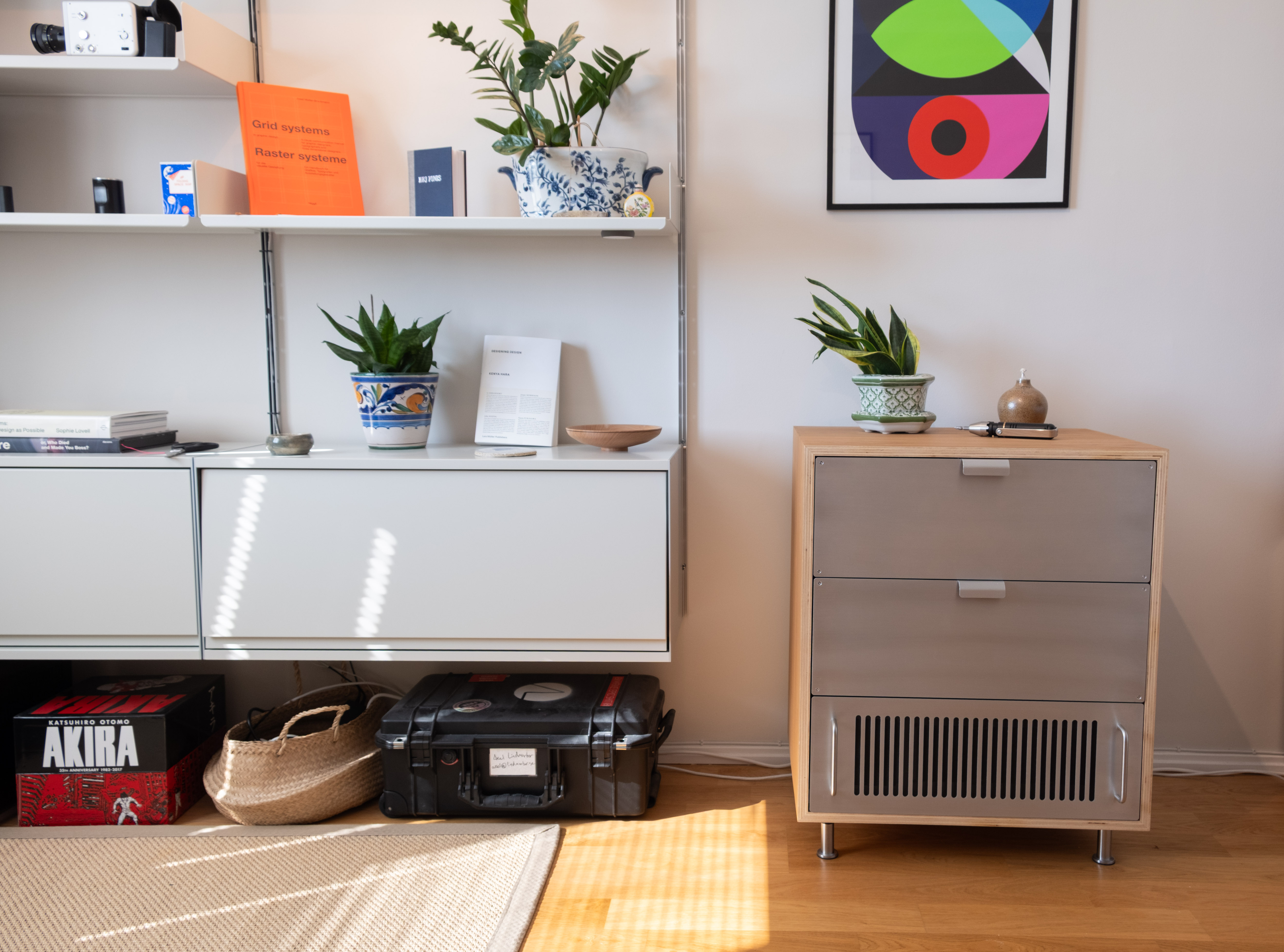 Trial computer cabinet